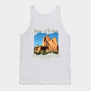 Garden of the gods, Illinois Tank Top